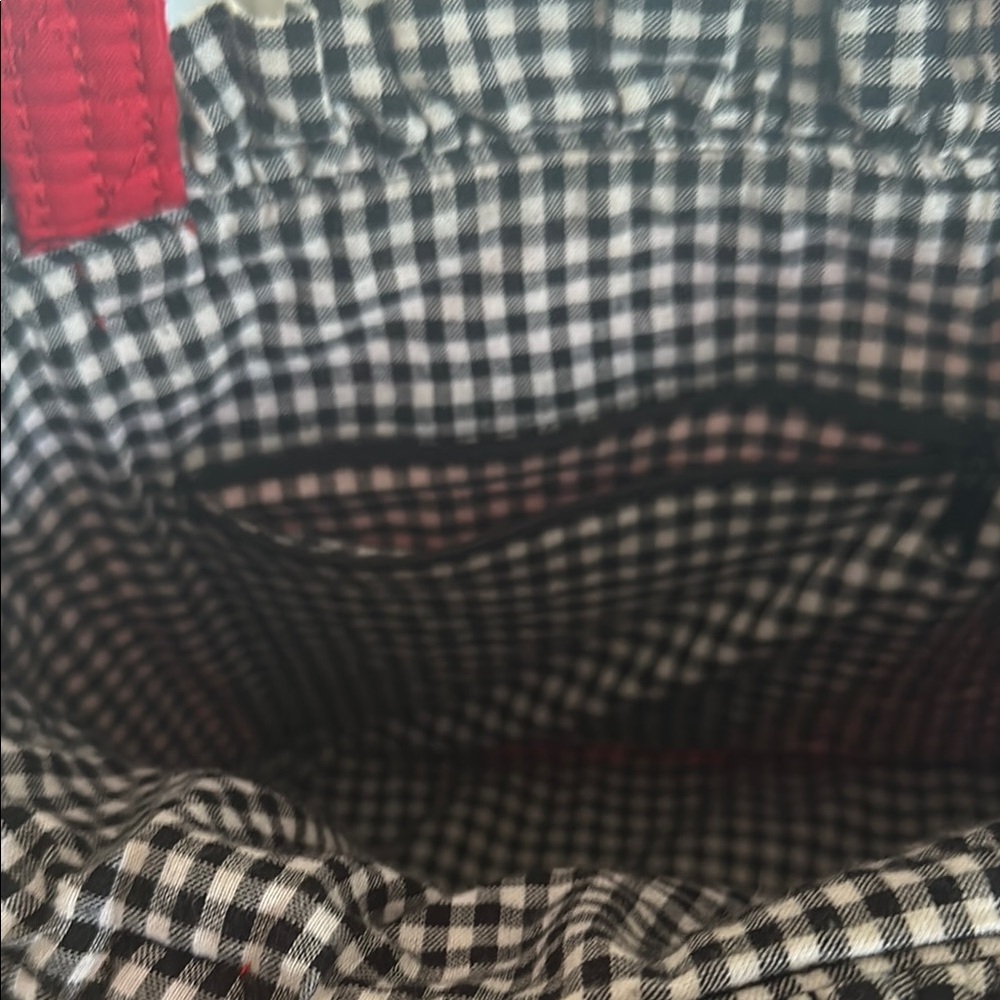 Red Quilted Georgia bag - Picture 4 of 5